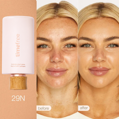 TIMEFREE HYDRATING FULL COVERAGE SERUM FOUNDATION + FREE BRUSH