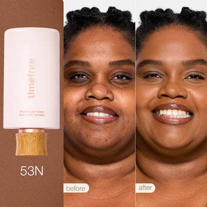 TIMEFREE HYDRATING FULL COVERAGE SERUM FOUNDATION + FREE BRUSH