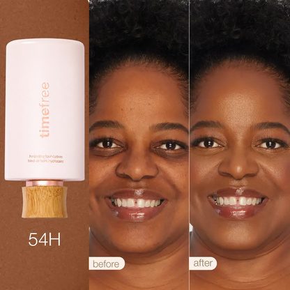 TIMEFREE HYDRATING FULL COVERAGE SERUM FOUNDATION + FREE BRUSH