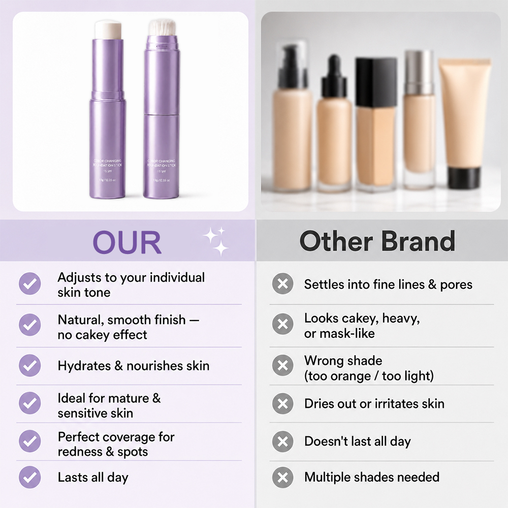 Final 2 Hour 76% OFF  Color Changing Foundation Stick