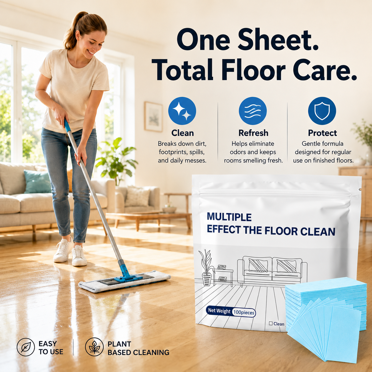 Floor Cleaning Wipes